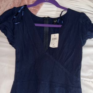 Navy blue dress women’s XS